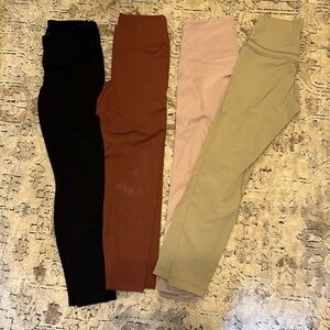 Lot of woman’s leggins and one jogger